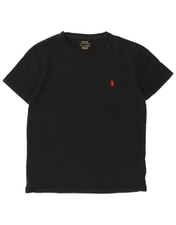 POLO RALPH LAUREN Camiseta para hombre Top Small Black Cotton