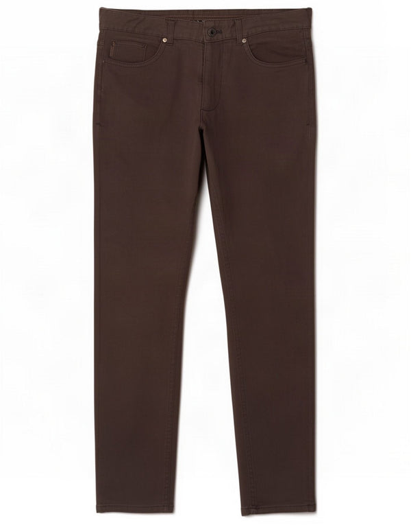 Zara Mens Skinny Casual Pantalones EU 40 Medium W31 L30 Algodón Gris