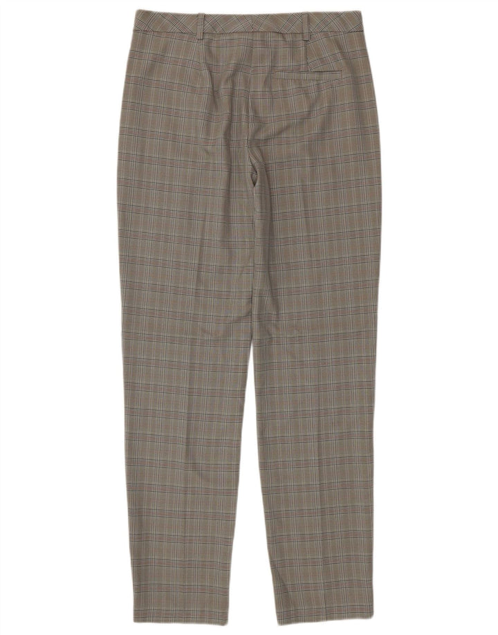 Marks & Spencer Pantalones chinos para mujer UK 12 Medium W32 L33 Gris pata de gallo