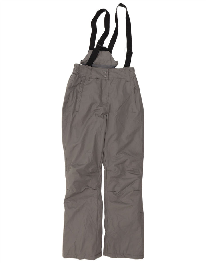 MOUNTAIN WAREHOUSE Pantalones de esquí con peto para mujer UK 8 Small Gris Poliéster