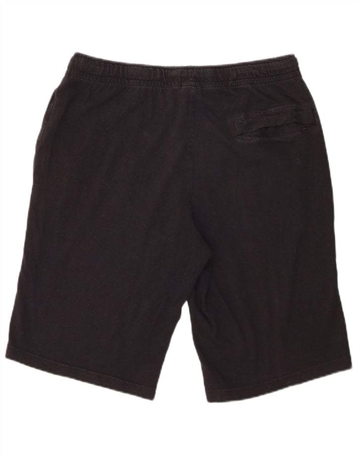 Nike - Pantalones cortos deportivos para hombre, talla grande, algodón negro
