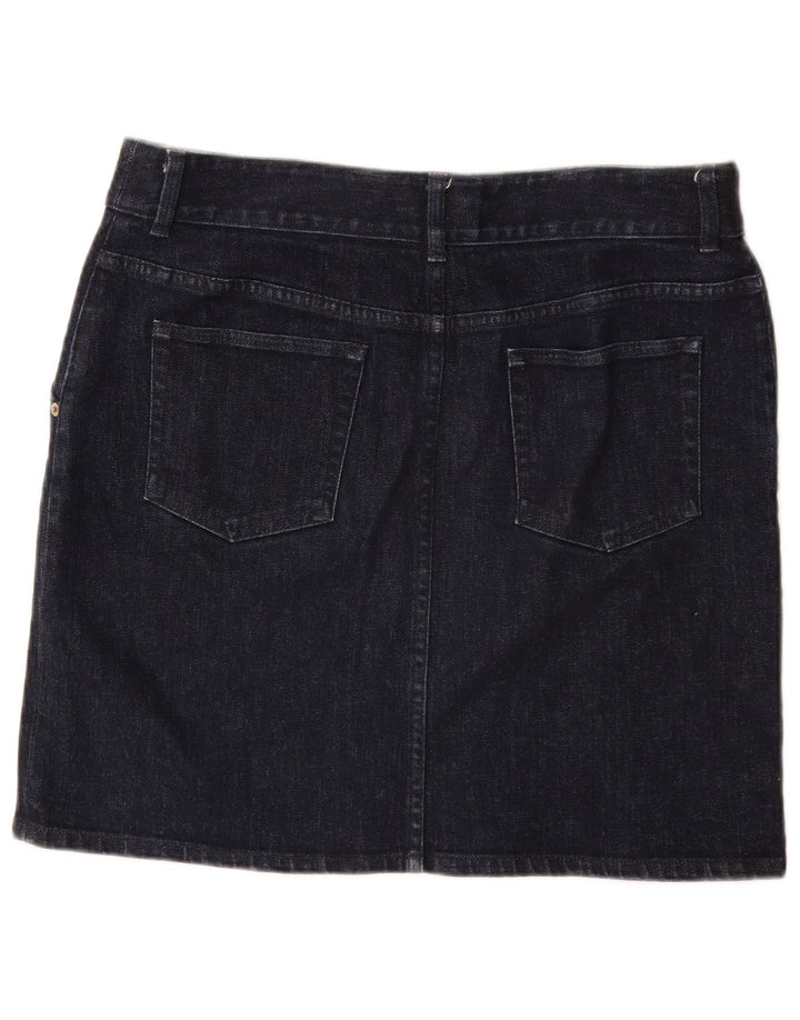 Ralph Lauren Falda vaquera para mujer US 10 grande W32 azul marino algodón