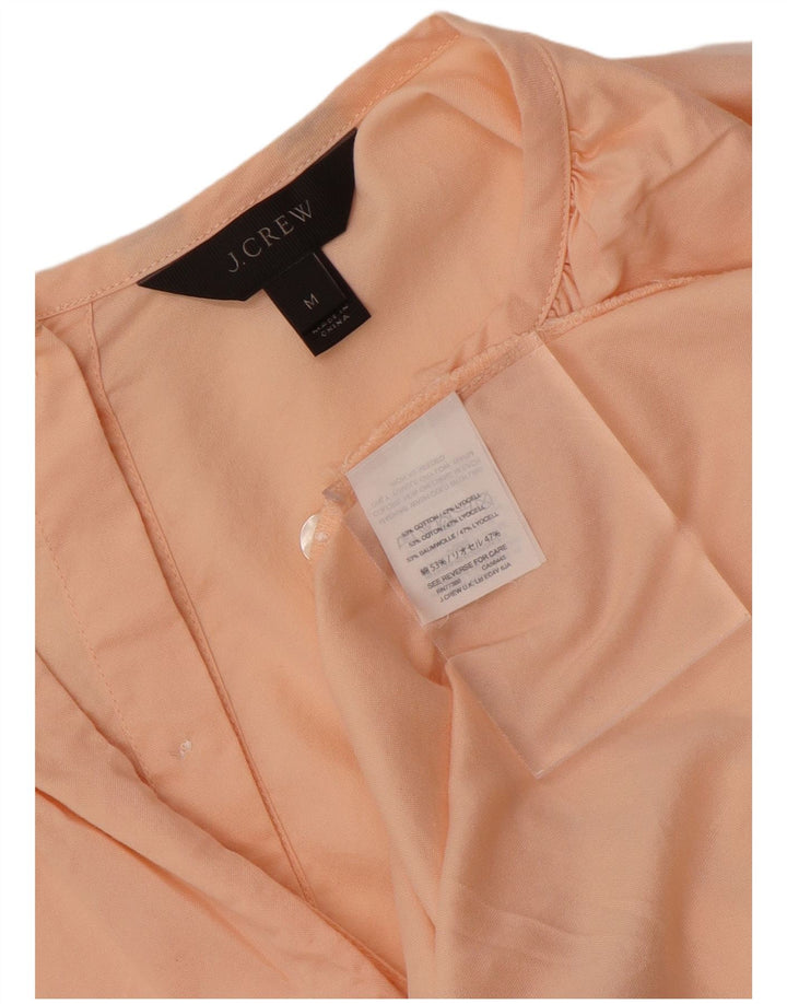 J. Crew Blusa con lazo frontal para mujer UK 44 Algodón rosa medio