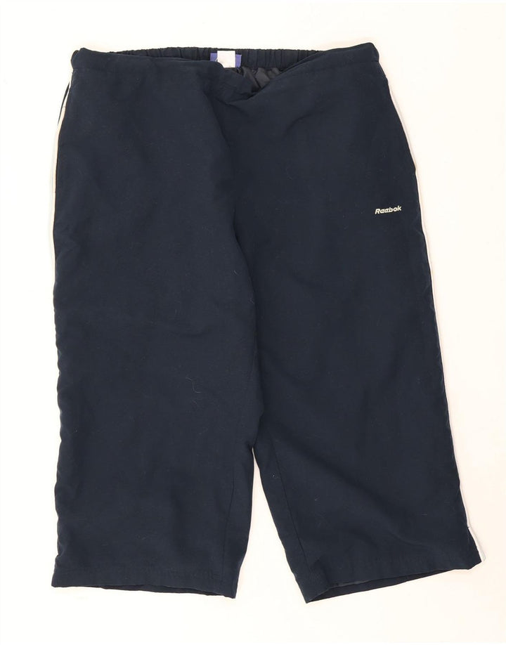 Reebok Bermudas deportivas para mujer UK 20 2XL Azul marino Poliéster