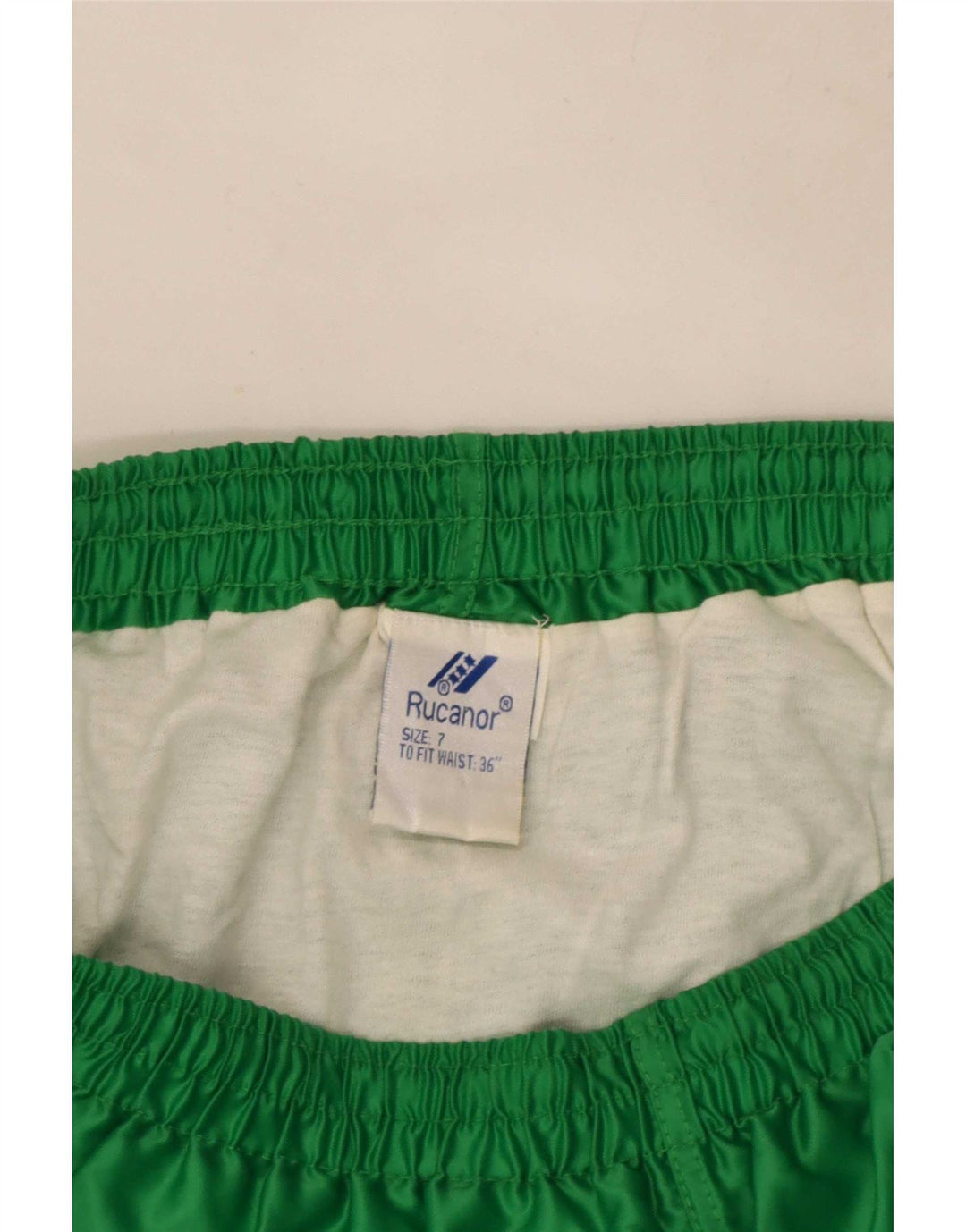 Rucanor Pantalones cortos deportivos para hombre Poliéster verde grande