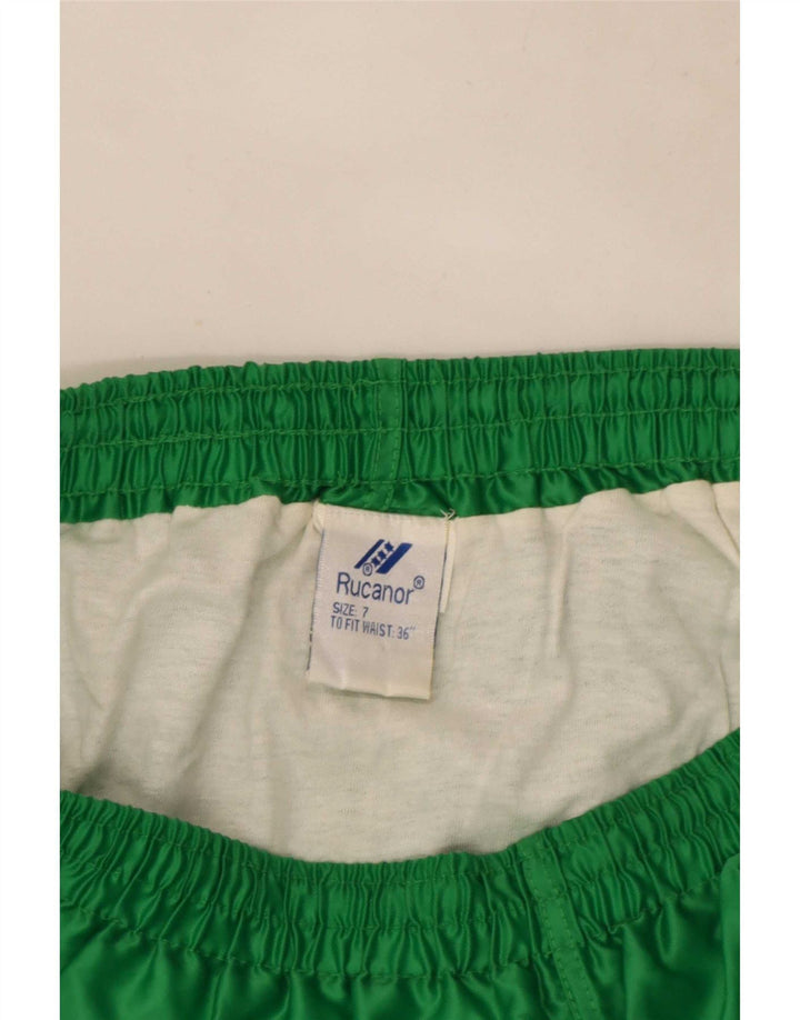 Rucanor Pantalones cortos deportivos para hombre Poliéster verde grande