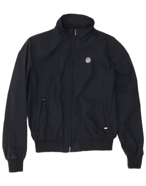 North Sails Chaqueta Bomber para Hombre UK 36 Small Azul Marino Poliamida