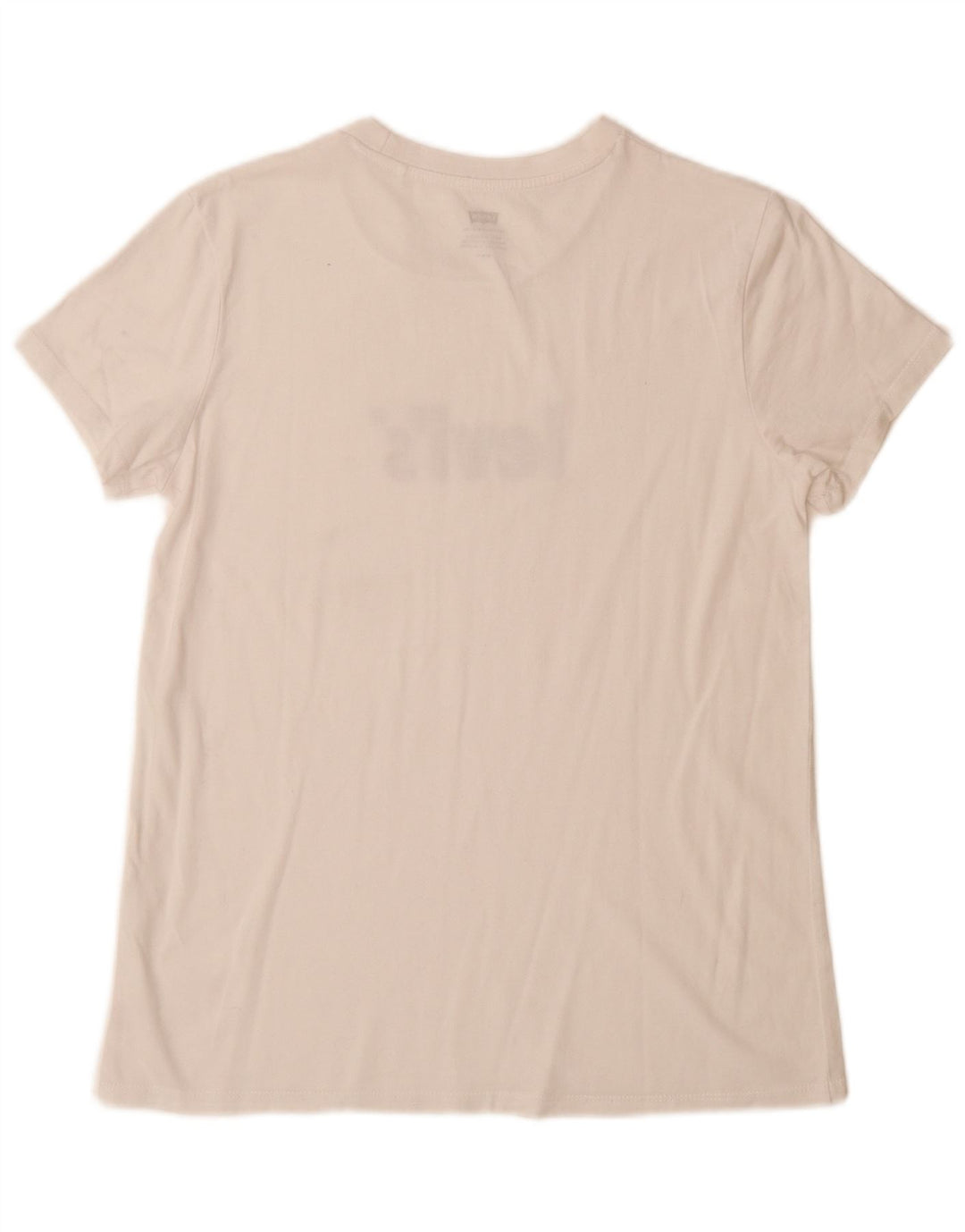 LEVI'S Camiseta gráfica para mujer Top UK 12 Medium White