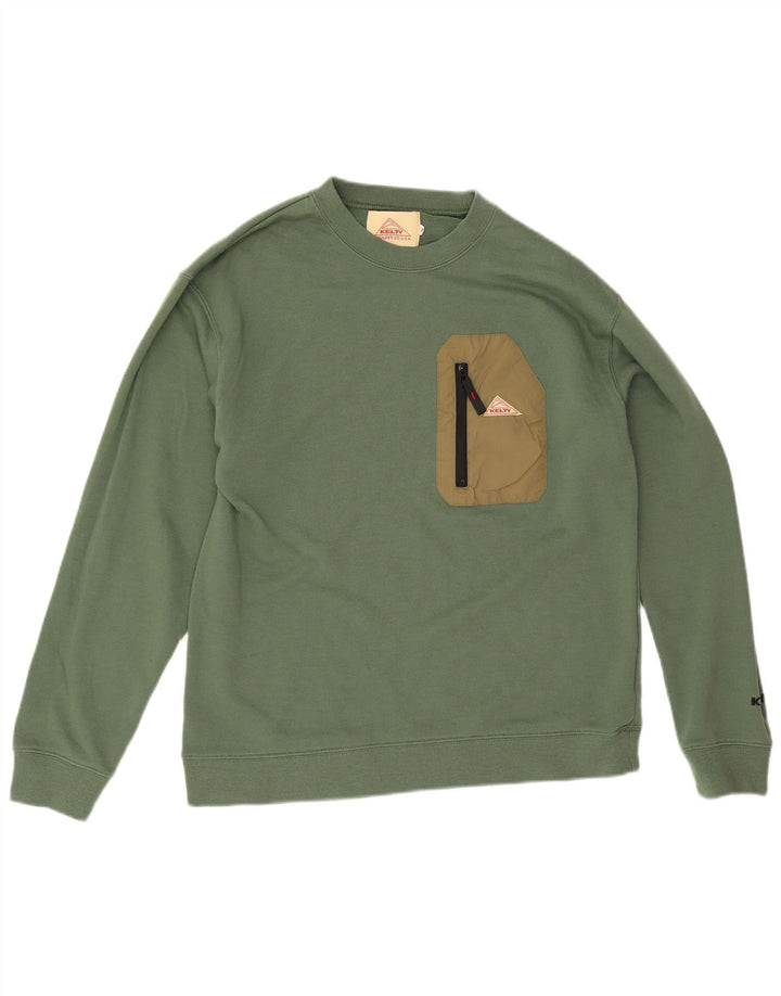 Kelty Hombre Sudadera Jumper Verde Medio