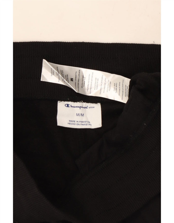Champion Pantalones De Chándal De Algodón Negro Mediano Hombre
