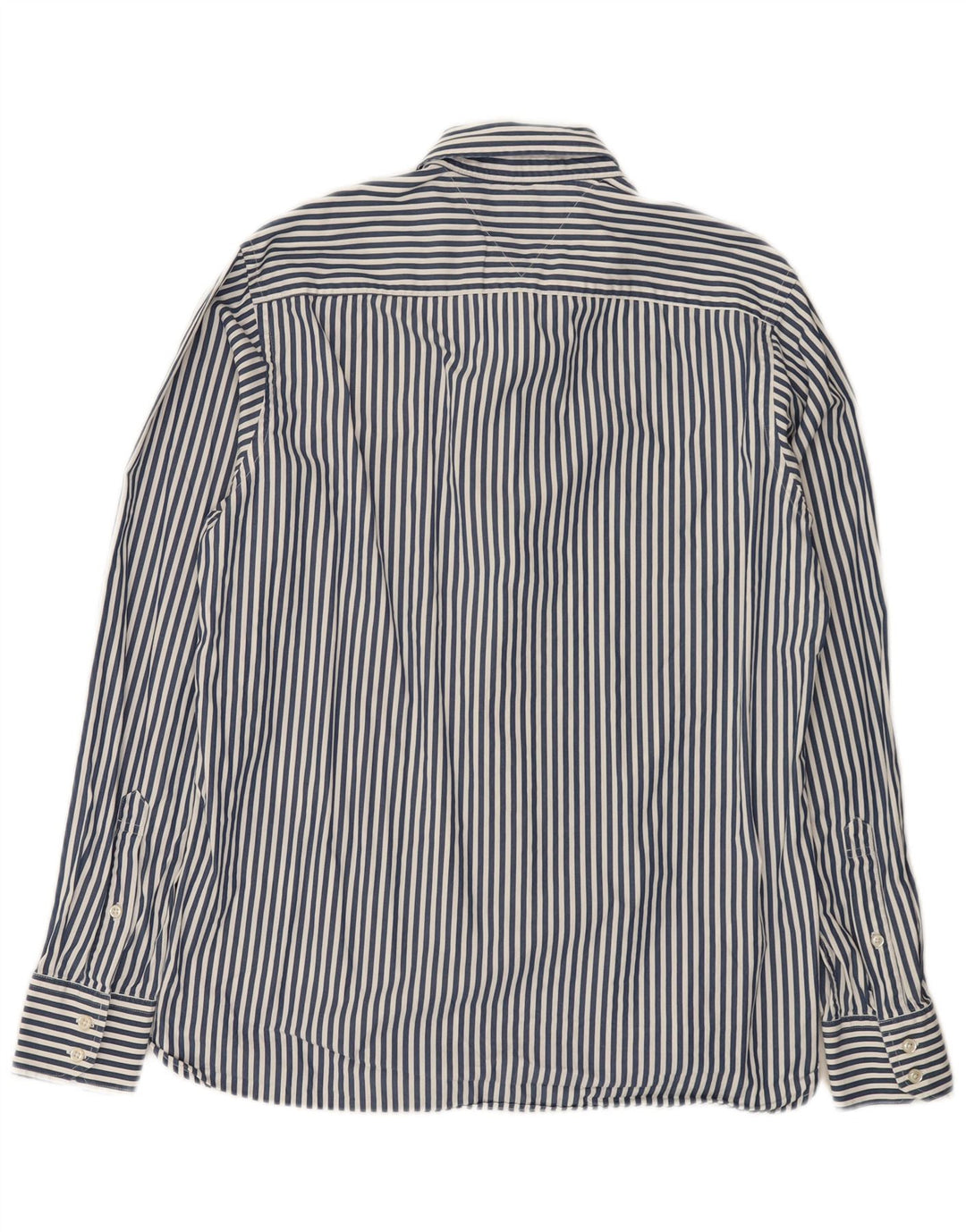 Camisa Tommy Hilfiger Hombre Algodón Rayas Azul Medio