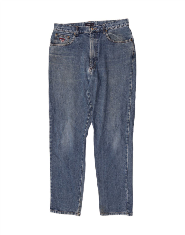 Gant Vaqueros Tapered Para Hombre W34 L32 Algodón Azul