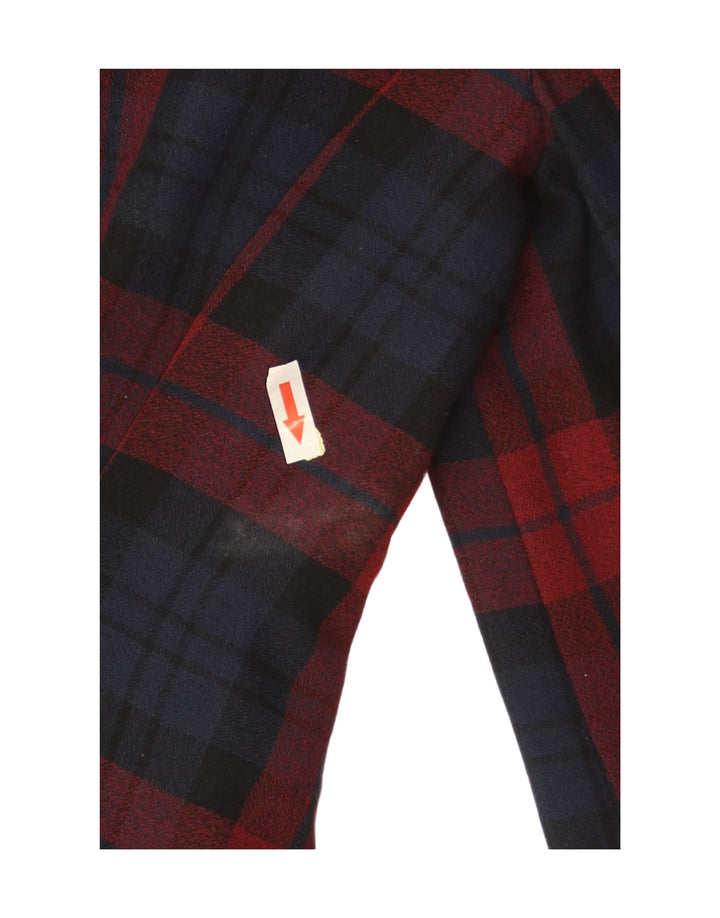 C & A Chaqueta tipo blazer de 4 botones para niña 11-12 años Cuadros rojos Poliéster