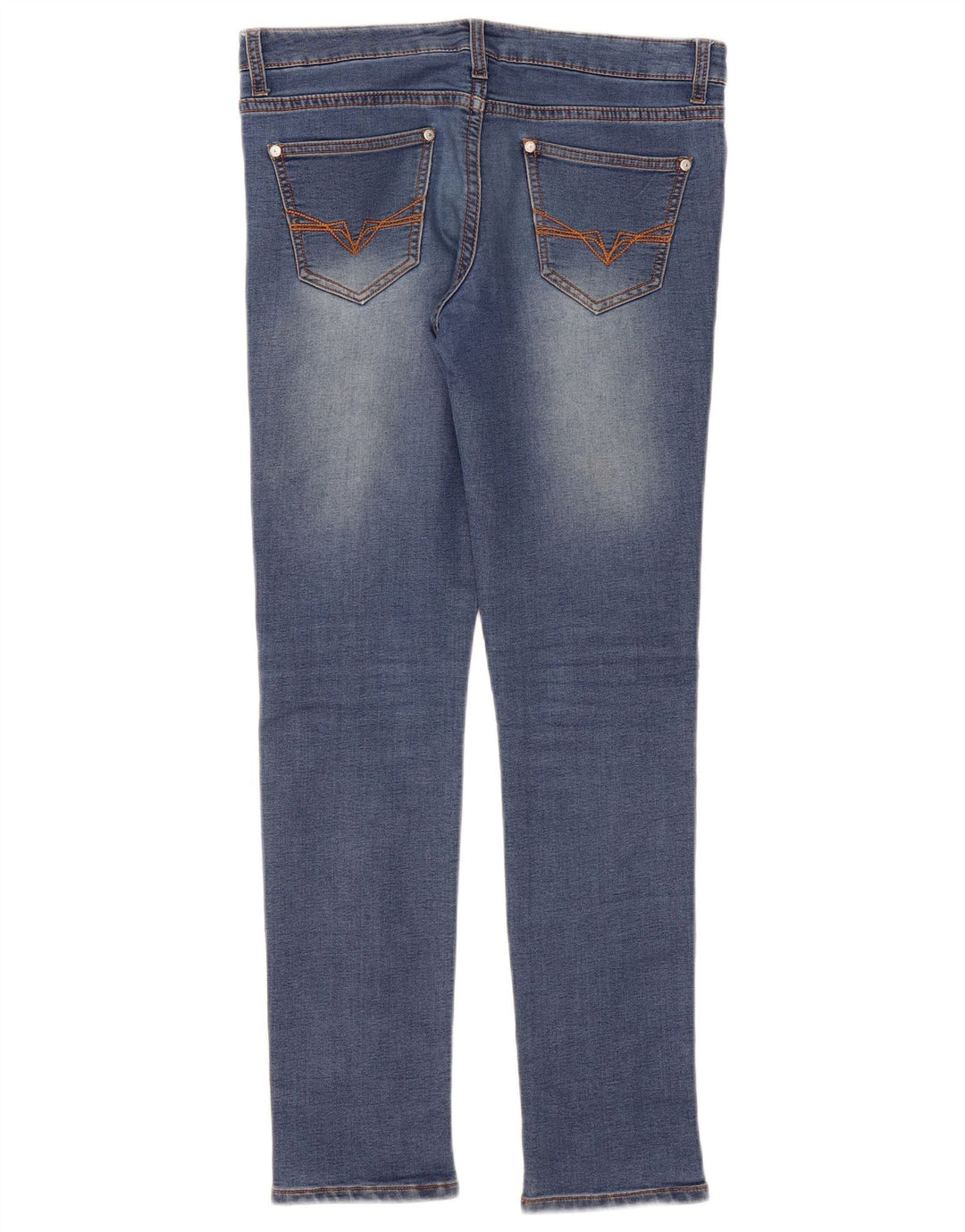 Guess Jeans Slim para Mujer UK 12 Medium W30 L28 Algodón Azul