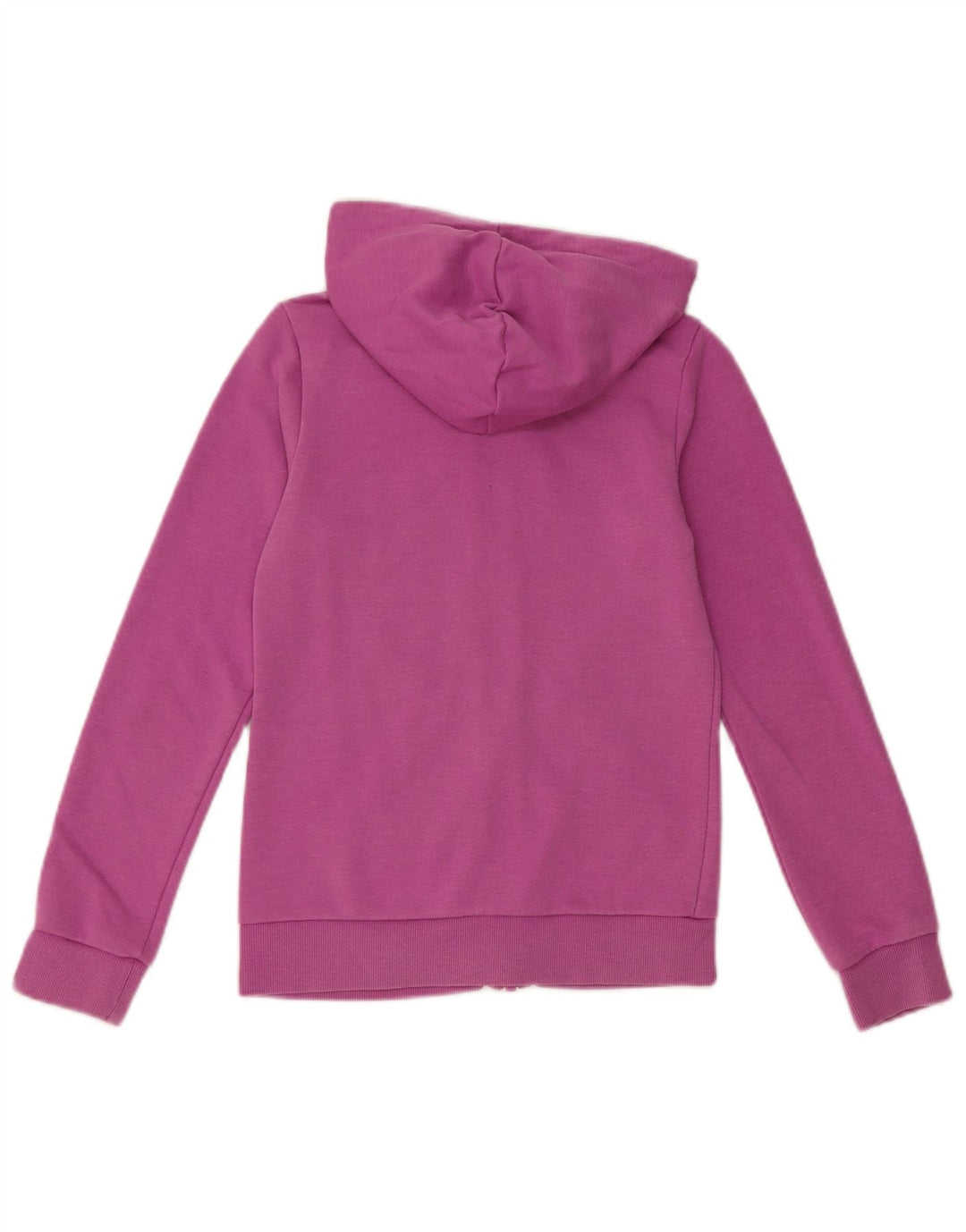 ADIDAS Sudadera con capucha y cremallera gráfica para niña 9-10 años Algodón morado