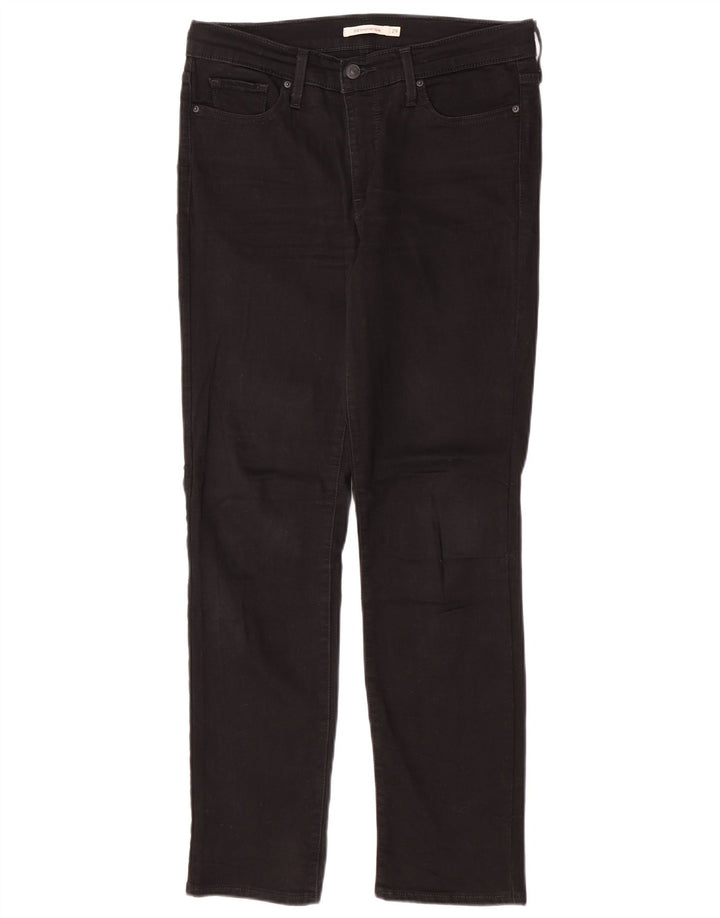 Levi's Mujer 312 Shaping Slim Jeans W29 L30 Algodón Negro