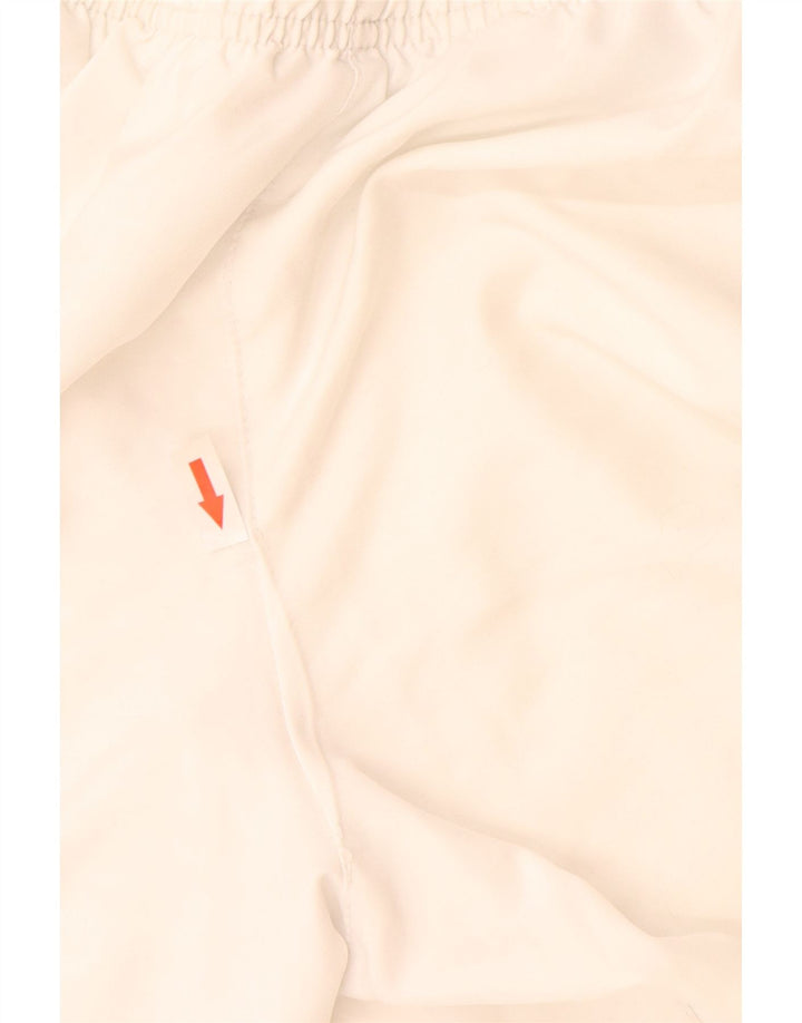 Nike - Pantalones cortos deportivos Dri Fit para niños de 12 a 13 años, tamaño grande, poliéster blanco