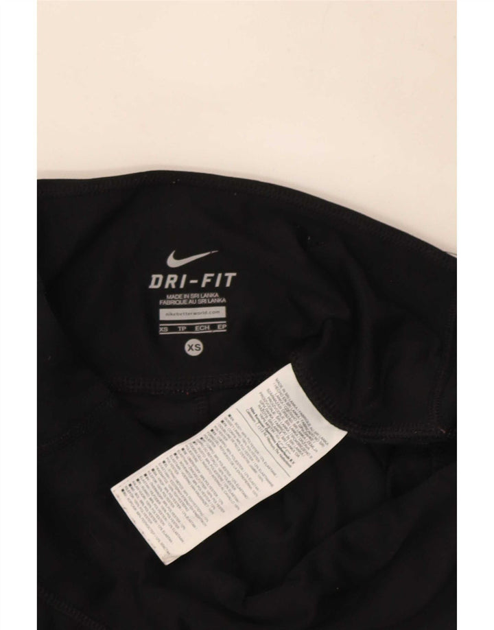 Nike Leggings Dri Fit para mujer UK 6 XS Poliéster negro