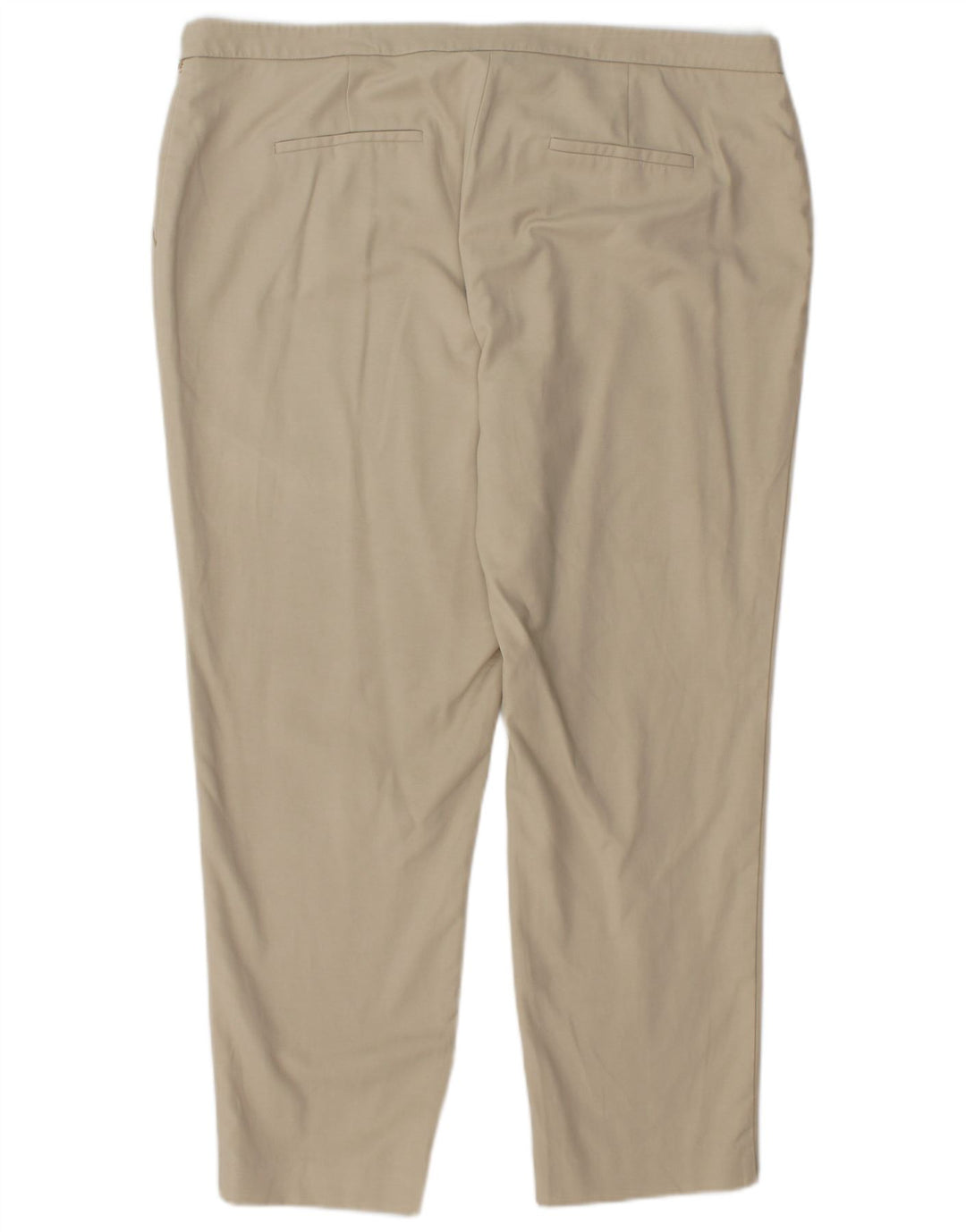 CALVIN KLEIN Pantalones cortos rectos para mujer US 16 2XL W38 L27 Beige