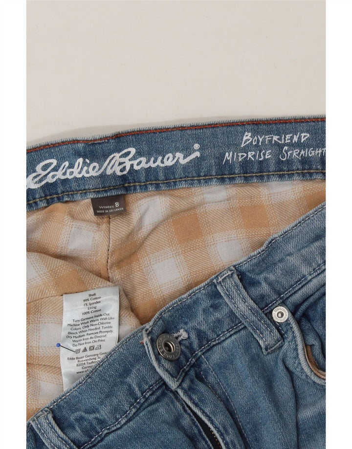 EDDIE BAUER Womens Boyfriend Straight Jeans US 8 Medium W32 L31 Blue Vintage Eddie Bauer and Second-Hand Eddie Bauer from Messina Hembry 