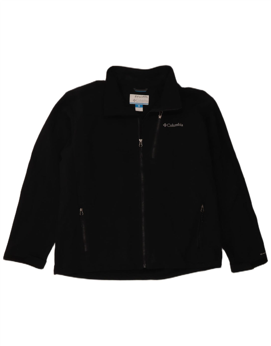 Columbia Chaqueta polar para hombre Uk 42 XL Poliéster negro