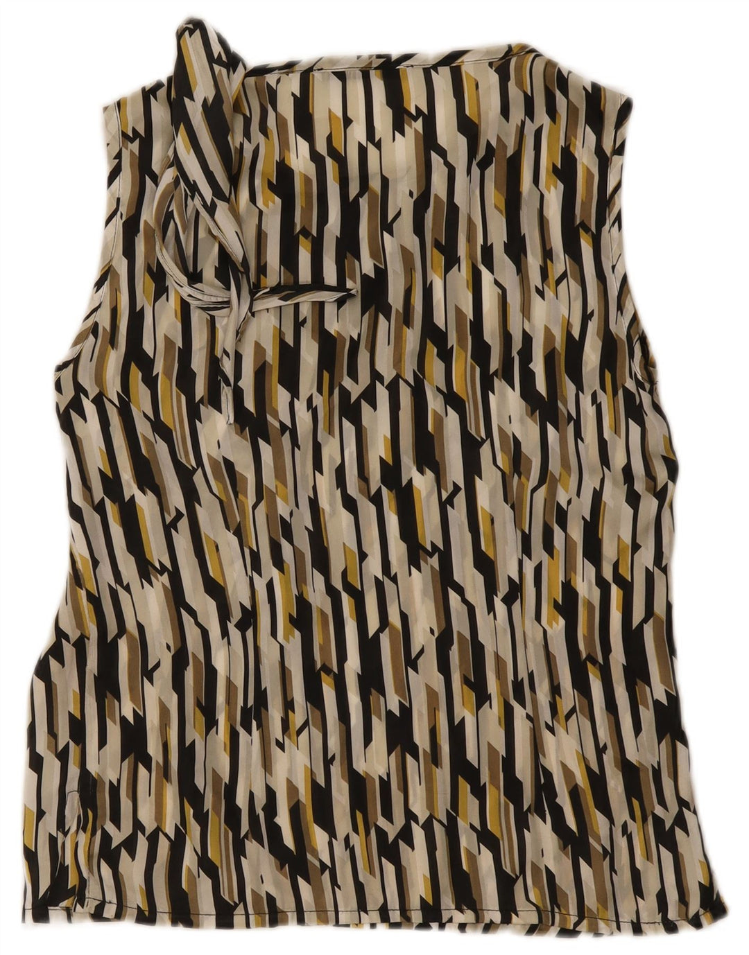 Fiorella Rubino Blusa para mujer Top UK 12 Medio Multicolor Geométrico