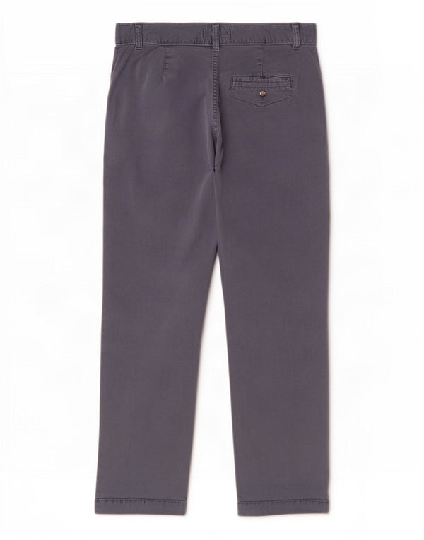Marks & Spencer Pantalones Chinos para Mujer UK 10 Small W32 L27 Azul Marino