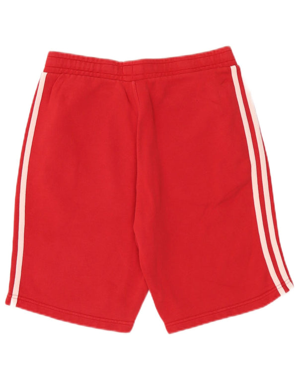 Adidas Hombre Pantalones Cortos Deportivos Pequeño Algodón Rojo