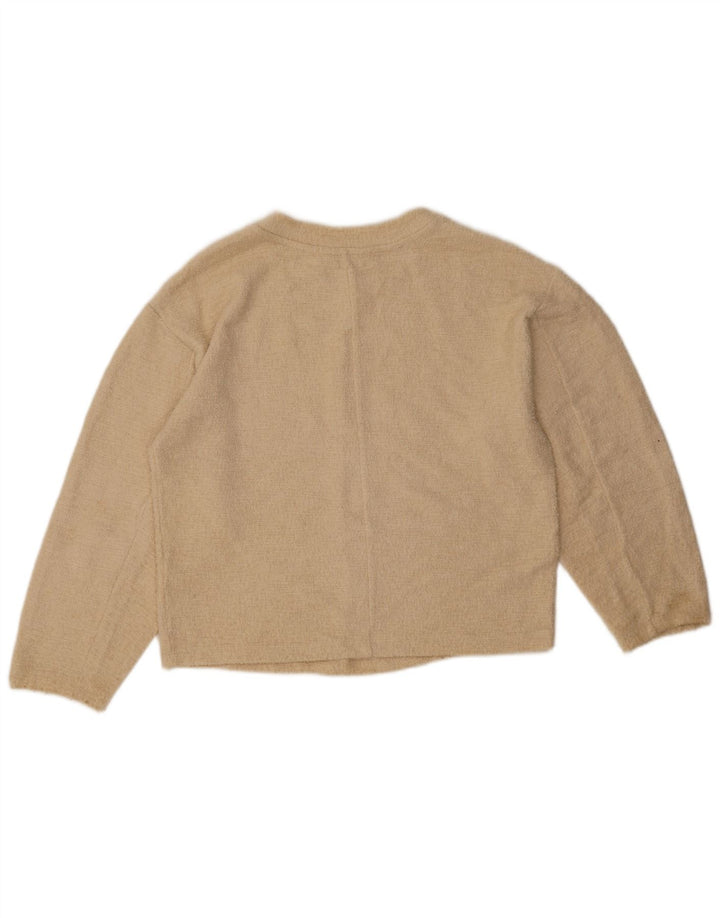 Marks & Spencer Blusa extragrande para mujer UK 6 XS Algodón beige