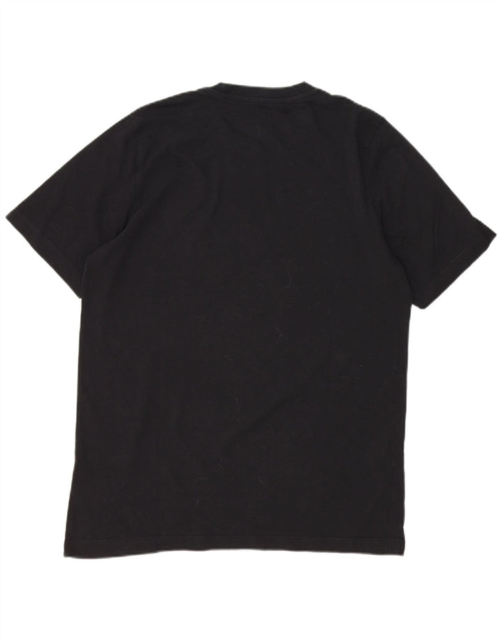 Adidas - Camiseta gráfica para hombre, talla mediana, algodón negro