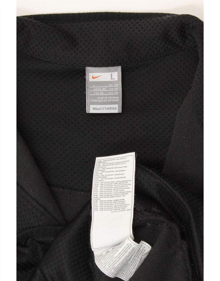 Nike - Chaqueta de chándal para hombre, talla 42/44, poliéster negro grande