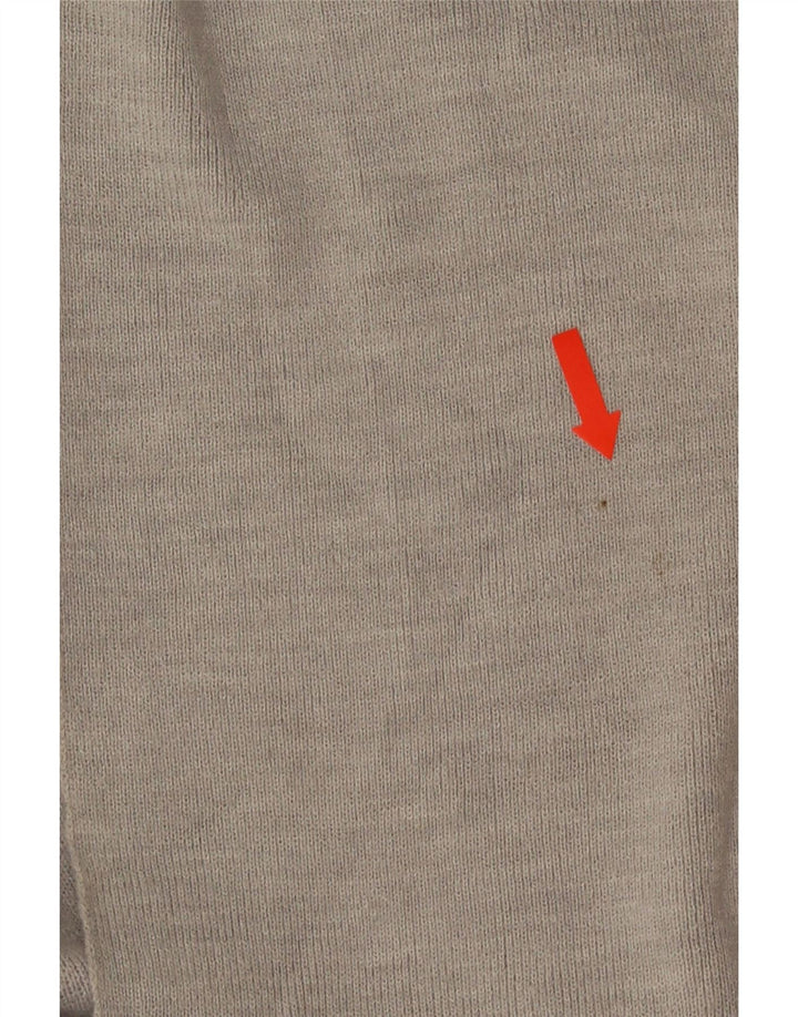 Marks & Spencer Suéter Cárdigan Abierto Largo para Mujer UK 10 Small Grey