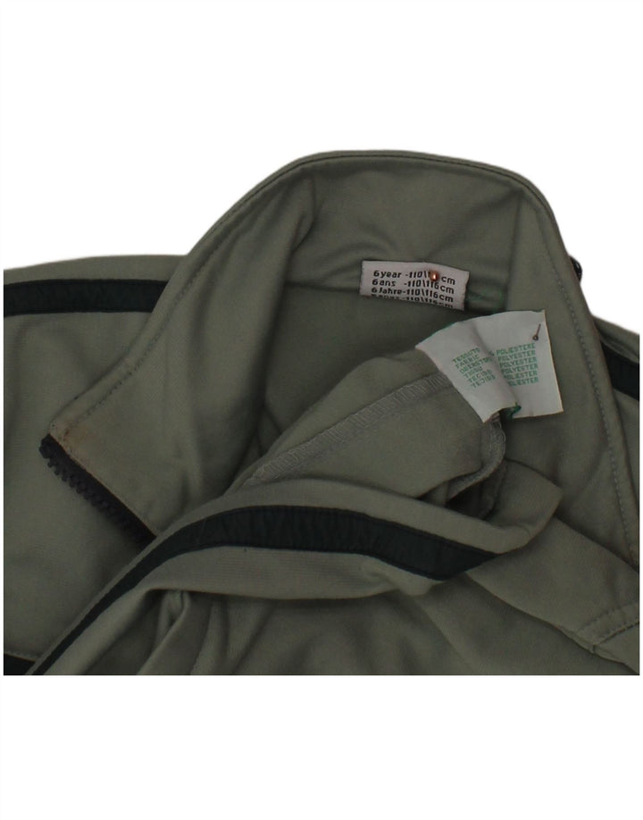 DIADORA Chaqueta de chándal para niño 5-6 años Verde Poliéster color block