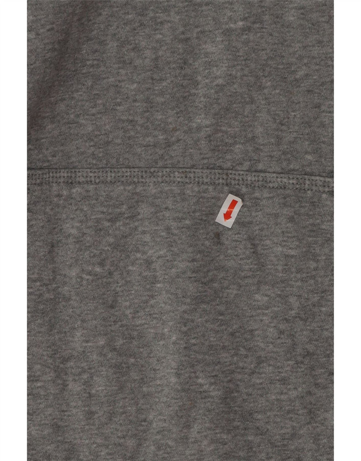 NIKE Sudadera con capucha para niños 13-14 años XL Gris Algodón