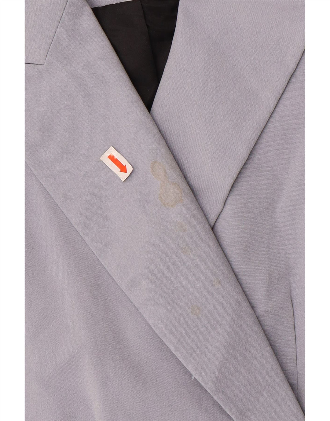 Zara Mujer Chaqueta Blazer De 1 Botón EU 46 2XL Poliéster Morado