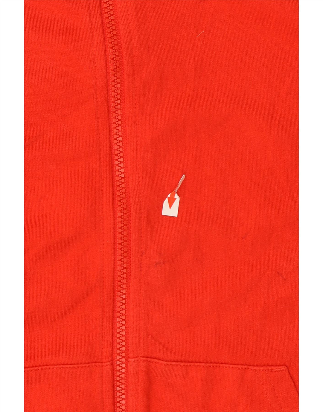 Puma Sudadera con capucha y cremallera para hombre de algodón rojo mediano