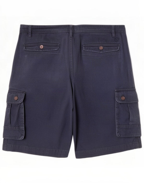 Crew Clothing Shorts cargo para hombre XL W40 Algodón azul marino