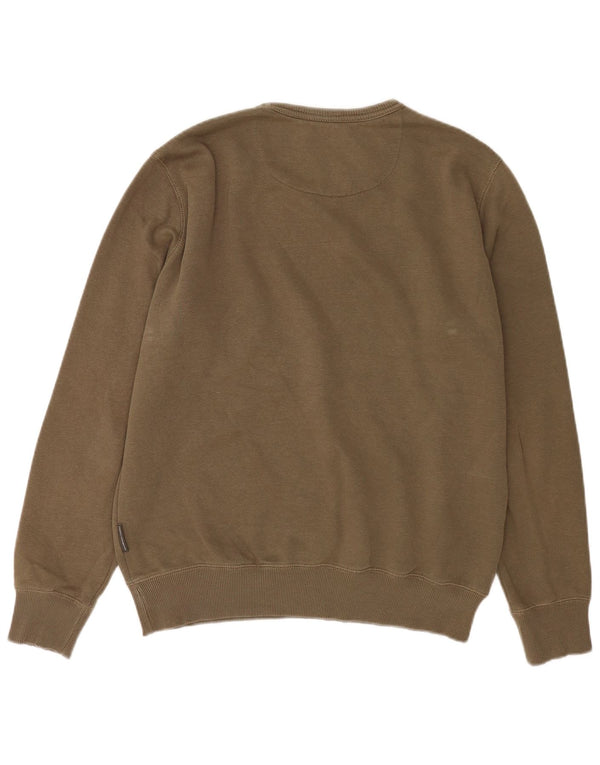 FRENCH CONNECTION Sudadera Hombre XL Caqui Algodón