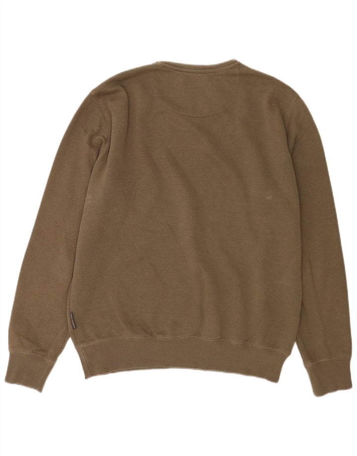 FRENCH CONNECTION Sudadera Hombre XL Caqui Algodón