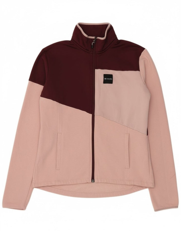 Columbia Chaqueta de chándal para mujer, talla 44, color rosa medio