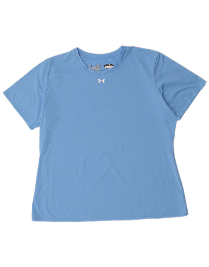 UNDER ARMOUR Camiseta Heat Gear para mujer UK 40 XL Poliéster azul