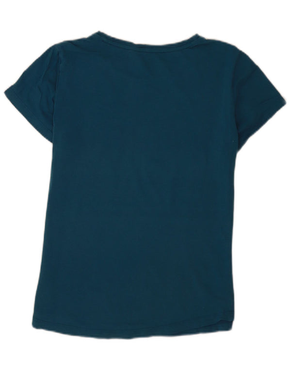 Puma Camiseta gráfica para mujer Top UK 12 Azul medio