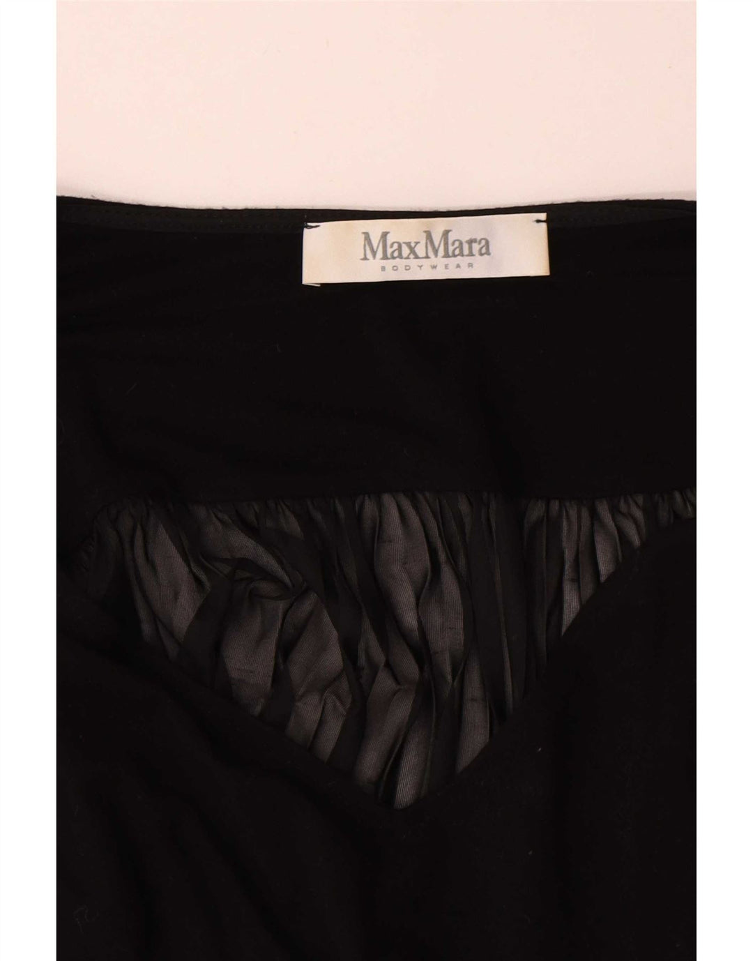 Max Mara Blusa para mujer Top UK 44 Grande Negro