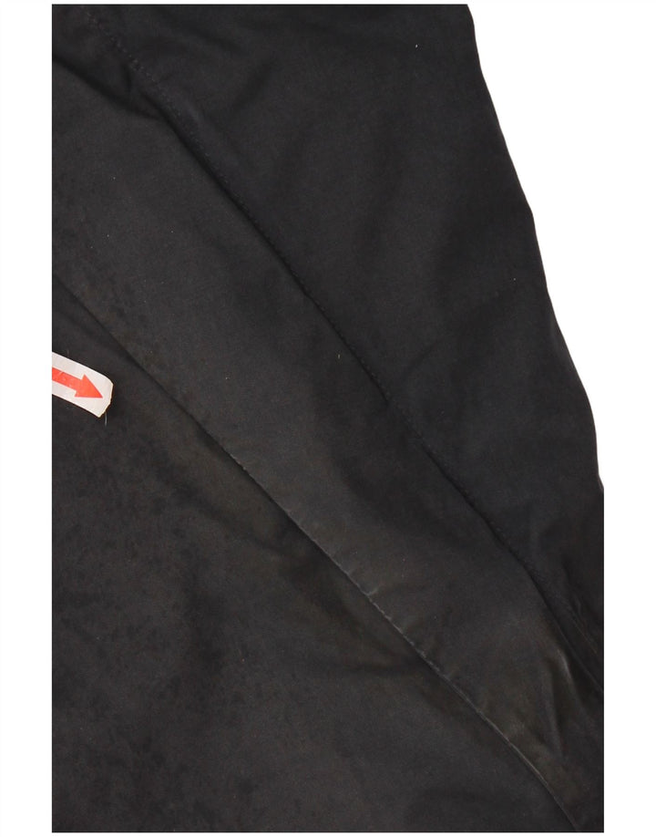 Nautica Chaqueta cortavientos para hombre UK 42 XL Poliéster negro