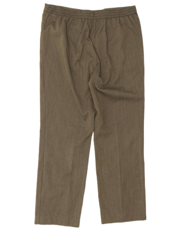 Marks & Spencer Pantalones Cortos para Mujer UK 14 Large W32 L26 Caqui