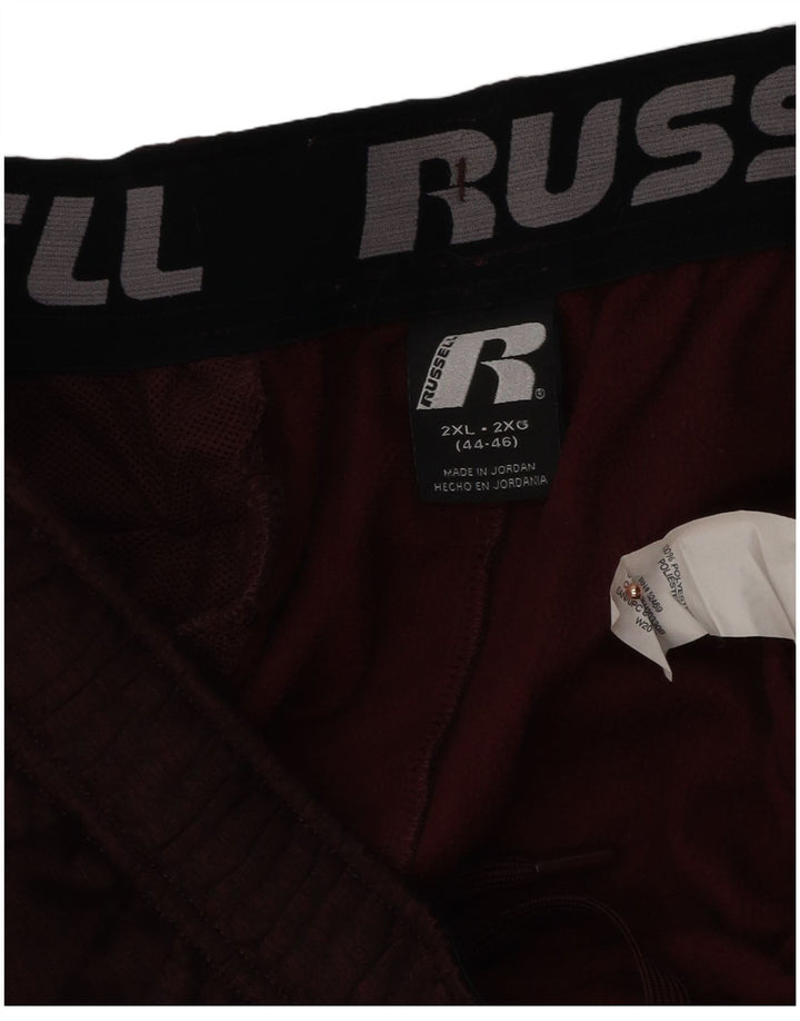 RUSSELL ATHLETIC Pantalón Chándal Hombre 2XL Granate Poliéster