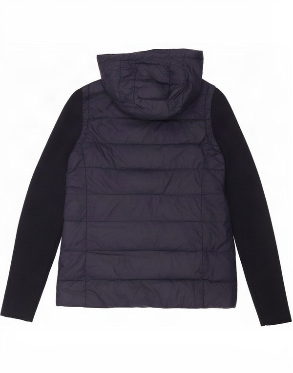 Tommy Hilfiger Chaqueta acolchada con capucha para hombre UK 6 XS Poliamida azul marino