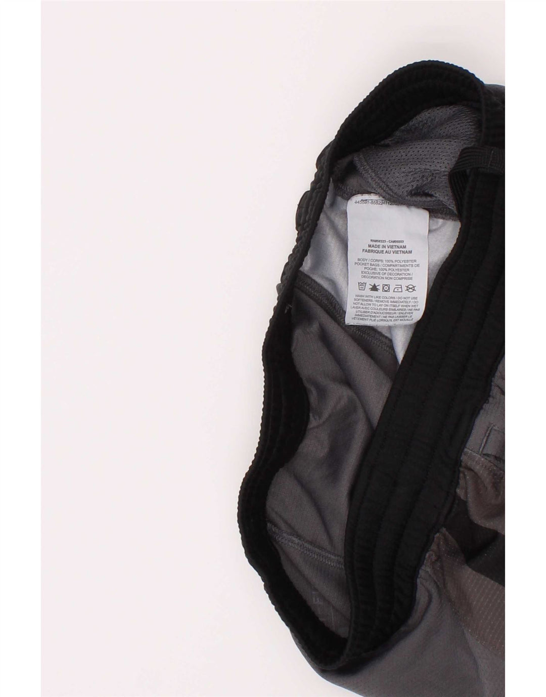 Nike Pantalones cortos deportivos Dri Fit Graphic para niños 12-13 años Poliéster gris grande