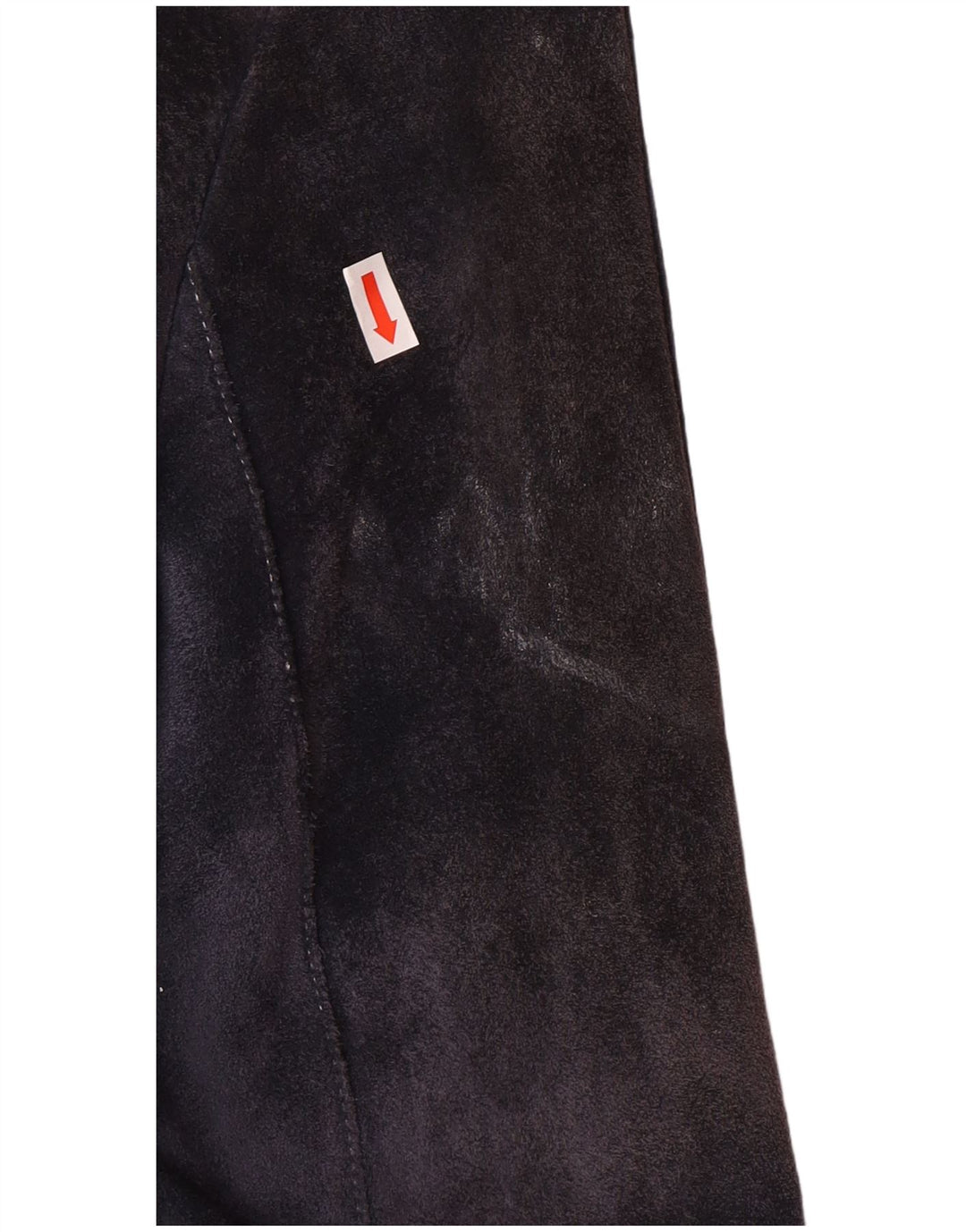 BIBA Chaqueta de ante para mujer UK 46 Grande Azul marino