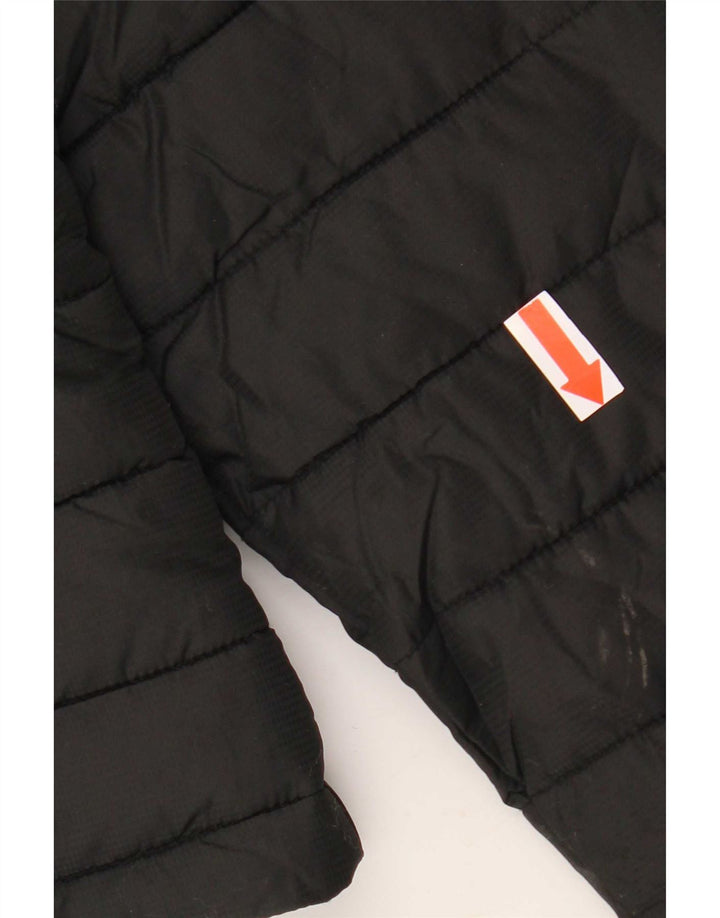Chaqueta acolchada corta Superdry para mujer UK 8 Small Black Poliéster